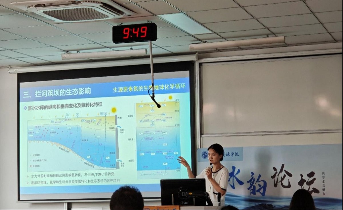 小说狂人
举办第78期“水韵论坛”活动：拦河筑坝与跨流域调水对微生态系统影响的初步探索